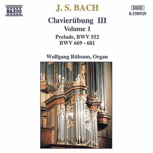 

CD диск Bach, J.S. / Rubsam: Clavierubung Volume 1