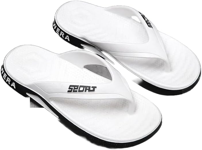 

Мужские летние пляжные тапочки, быстро сохнущие водные туфли для активного отдыха и купальников Generic, белый