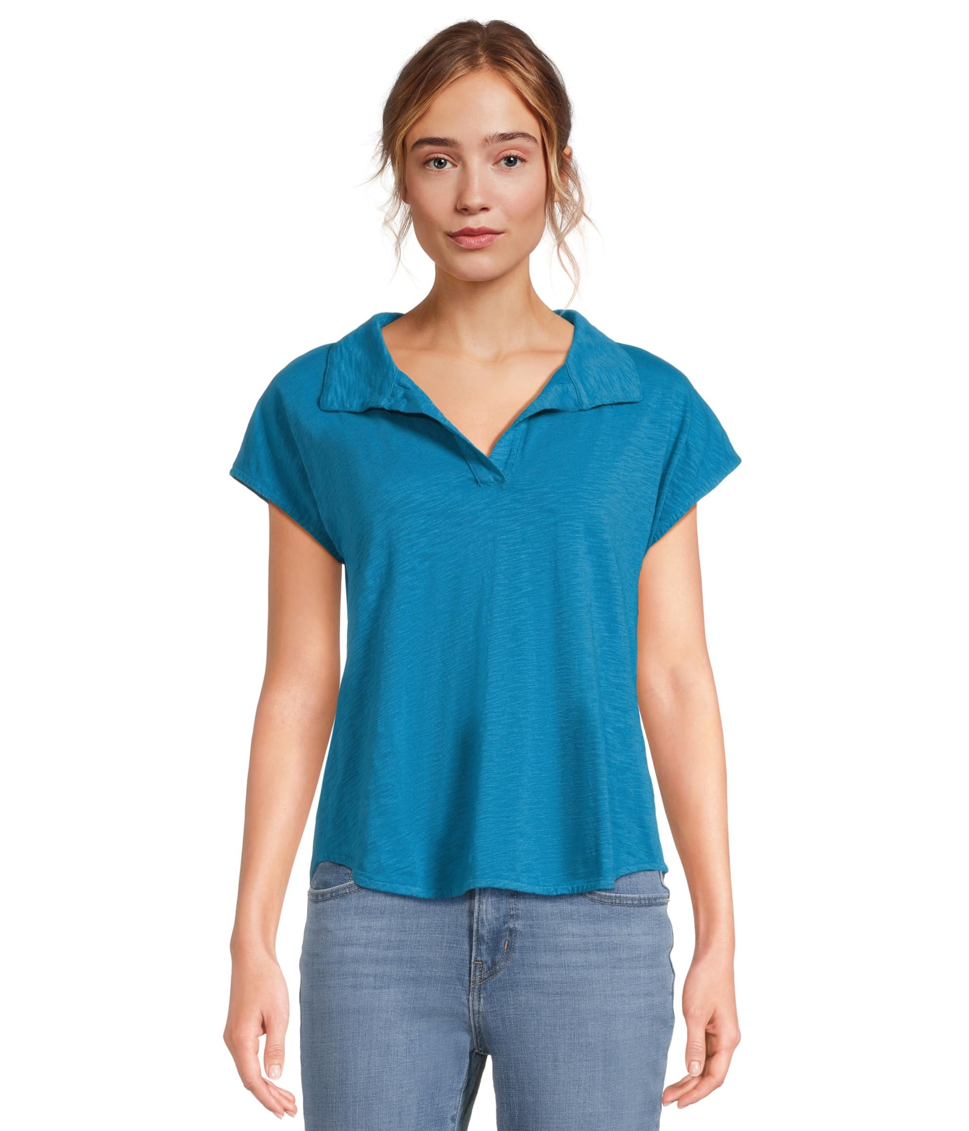 

Футболка Mod-o-doc Open Dolman, цвет Calypso Blue