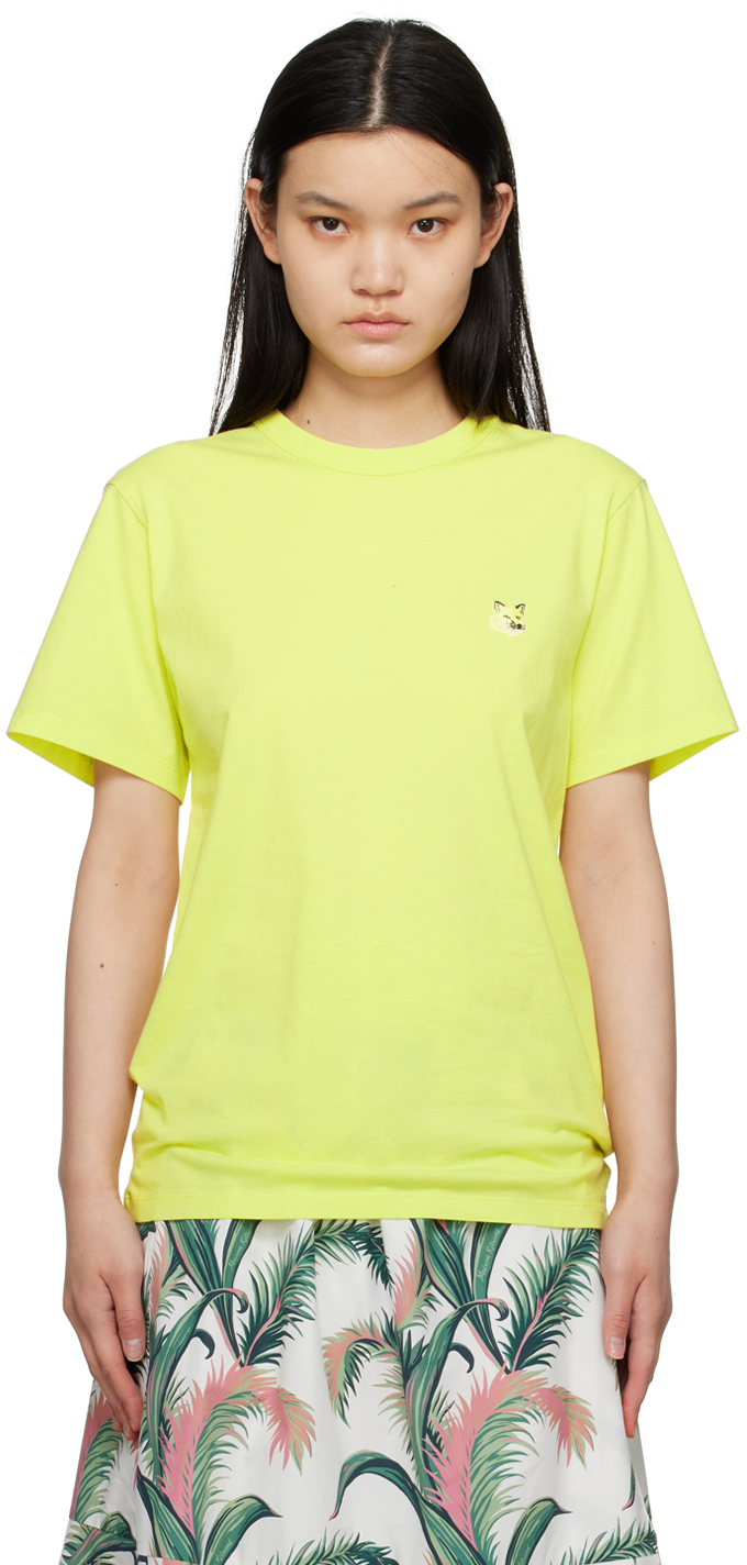 

Футболка с изображением головы лисы из коллекции Hotel Olympia Maison Kitsune