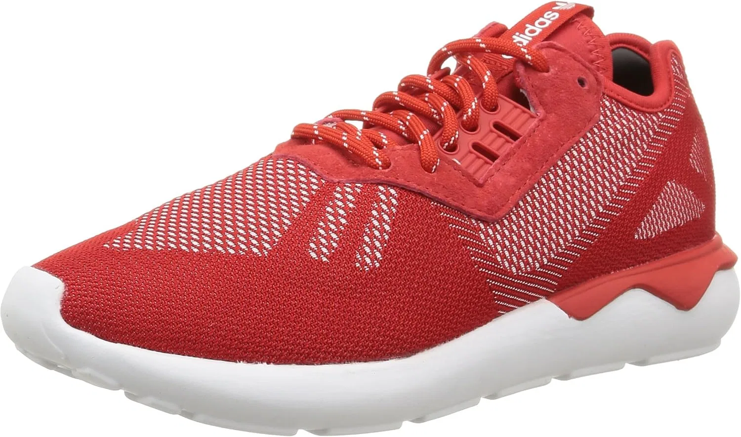 Мужские беговые кроссовки Adidas Tubular Runner Weave, Red Scarle Scarle Ftwwht