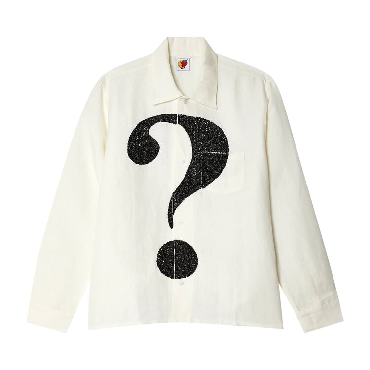 

Рубашка Sky High Farm Workwear Question Mark Shirt, белый