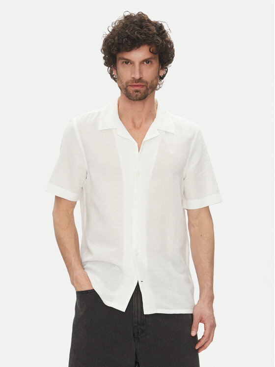 

Рубашка обычного кроя K10K114197 Calvin Klein, экрю