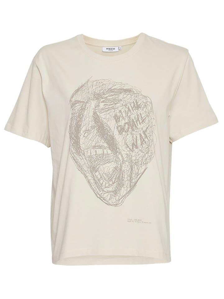 

Футболка MOSS COPENHAGEN Shirt The War Logan, кремовый