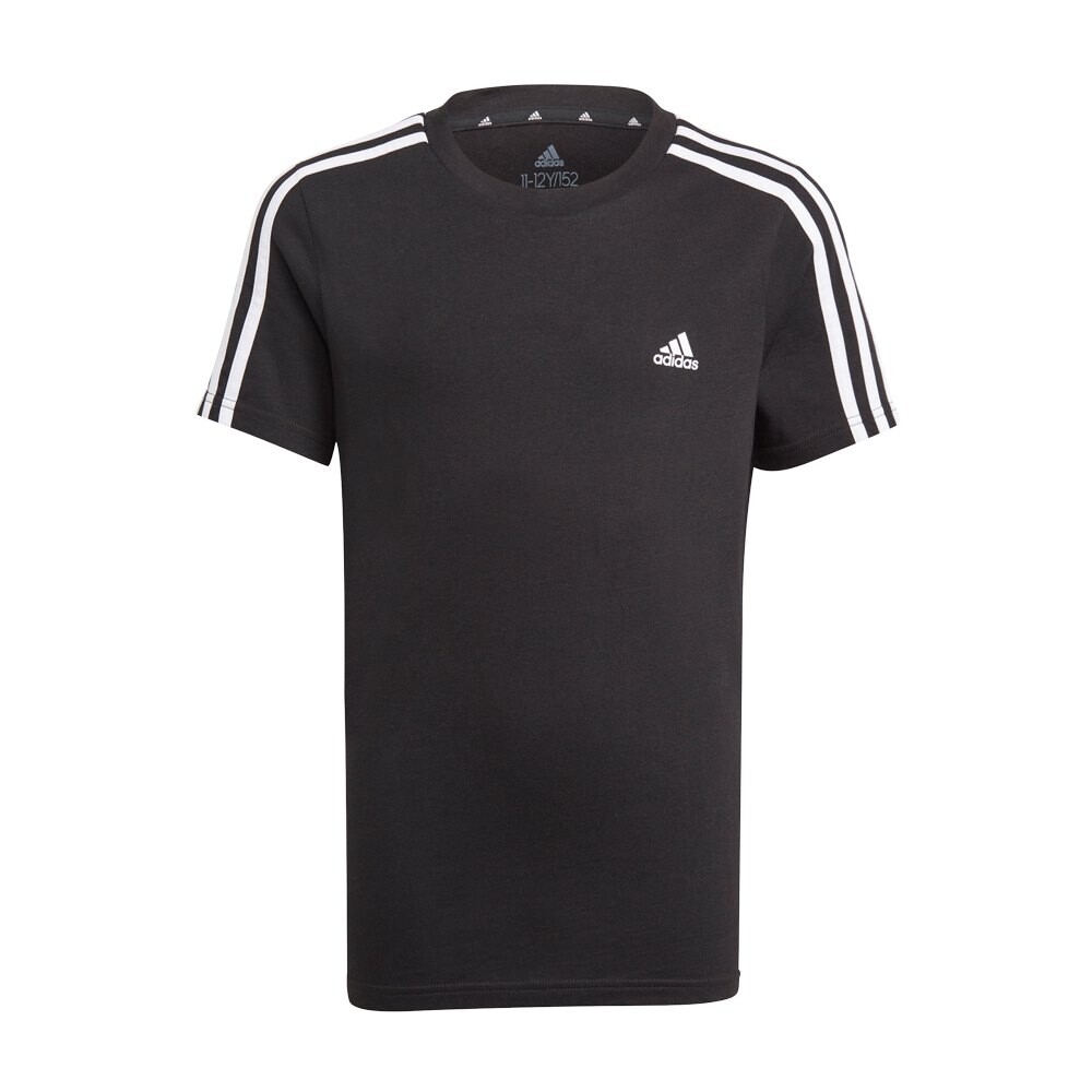 

Футболка с коротким рукавом adidas Essentials 3 Stripes, черный