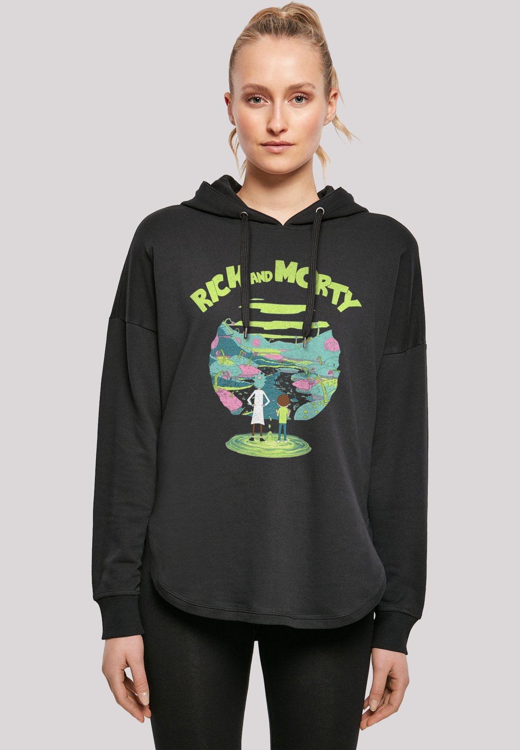 

Толстовка RICK UND MORTY F4NT4STIC, черный
