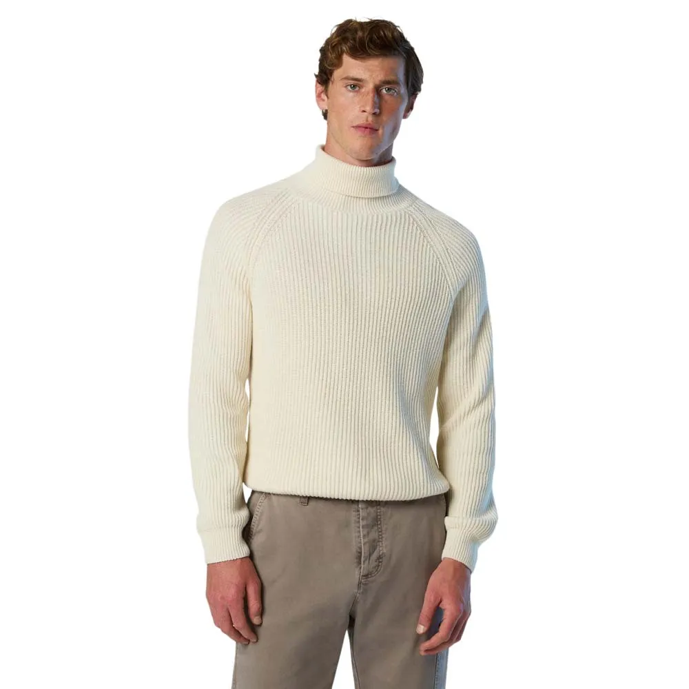 

Свитер North Sails 5GG high neck, бежевый