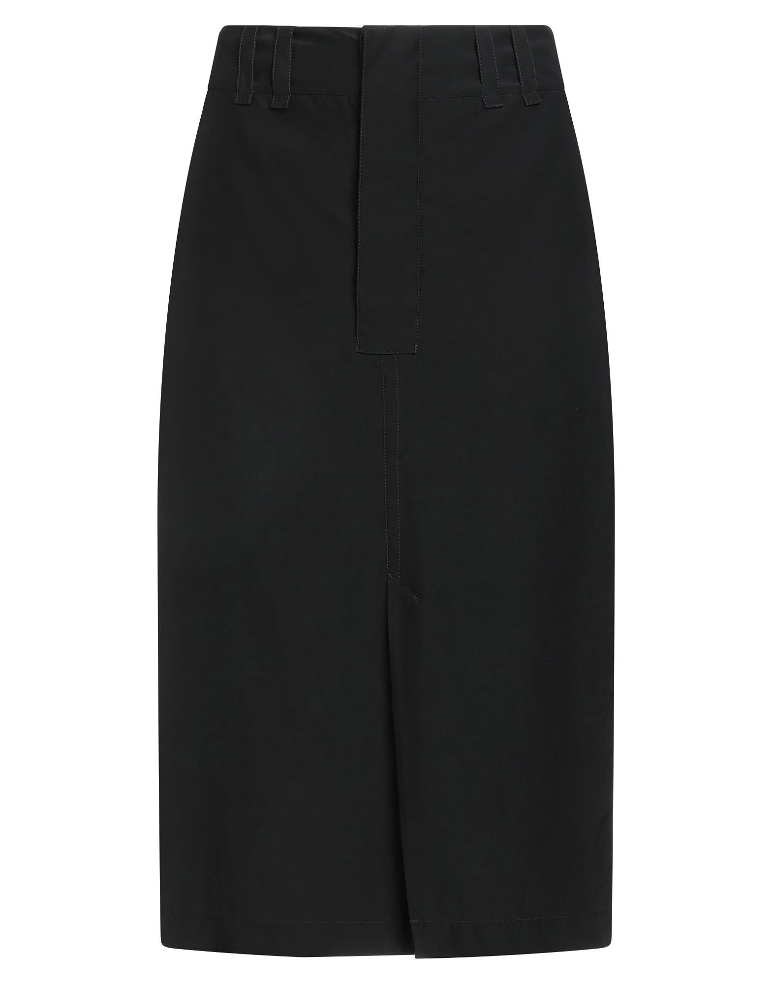 

Юбка миди Saint Laurent, черный