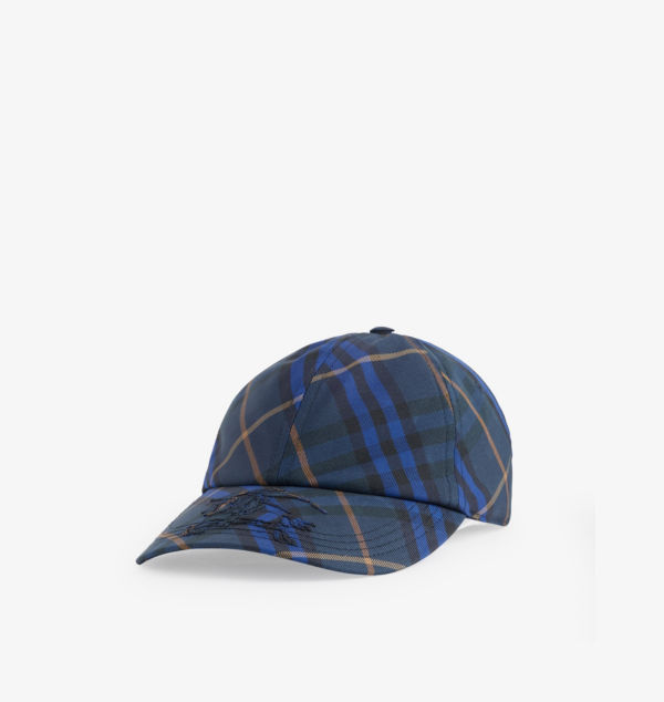 

Бейсболка с фирменным узором Burberry, цвет midnight