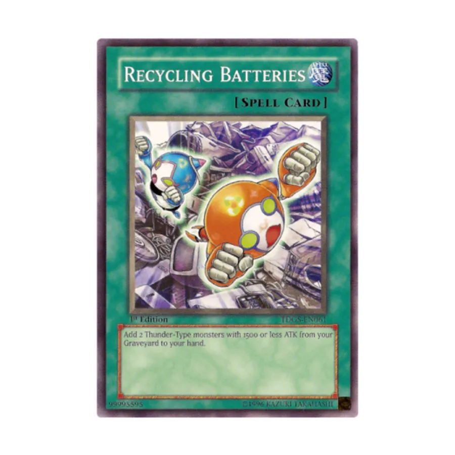 

CCG Утилизация батарей (обычная), Yu-Gi-Oh - Duelist Genesis - Singles