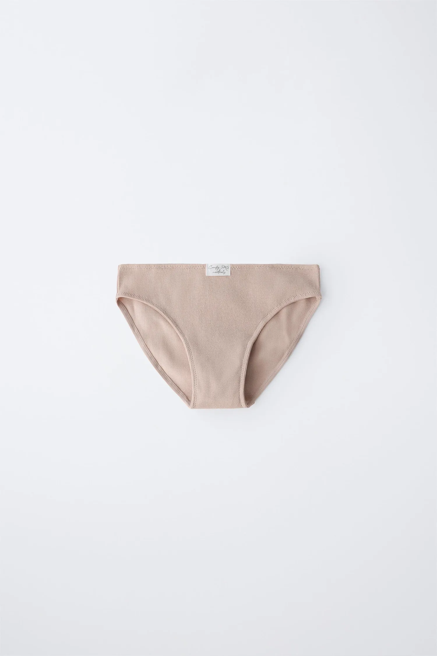 Для детей 9-14 лет / набор из трех трусов label Zara, коричневый — фото 3