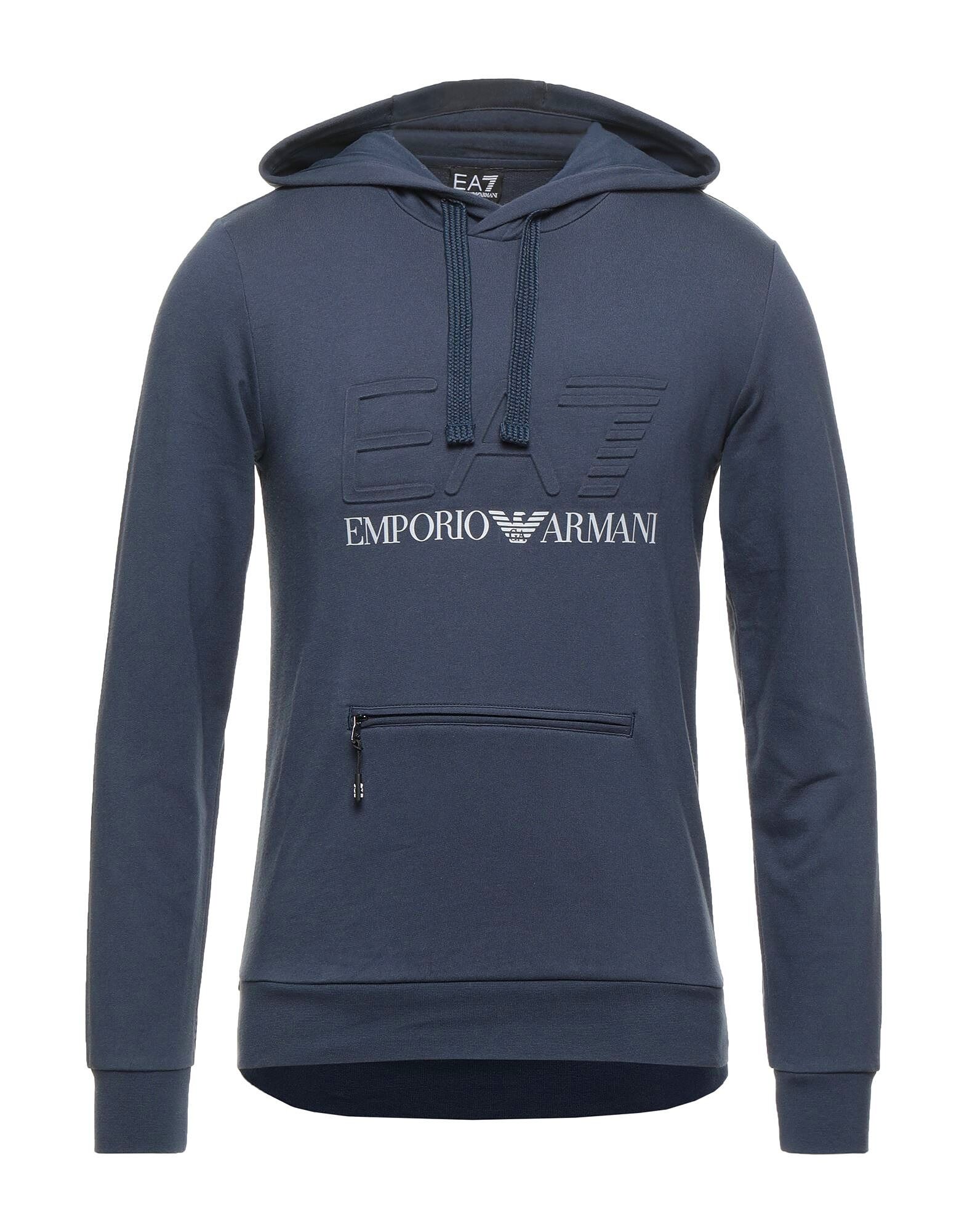 

Толстовка Ea7, серо-синий