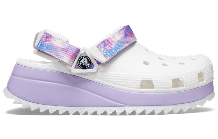Сандалии Crocs Classic Casual Unisex White Purple Sandals 'White Purple', белый — фото 3