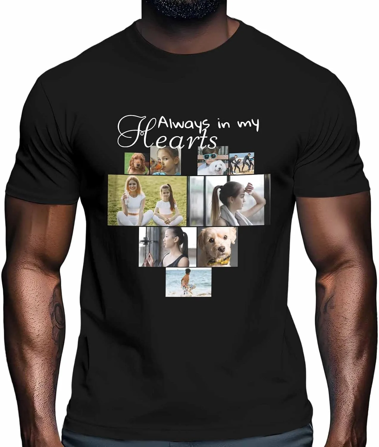 

Футболка с фото и текстом на заказ Hijpoxlsep