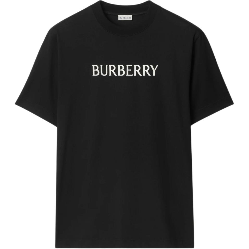 

Burberry Футболка мужская черная, Черный, Burberry Футболка мужская черная