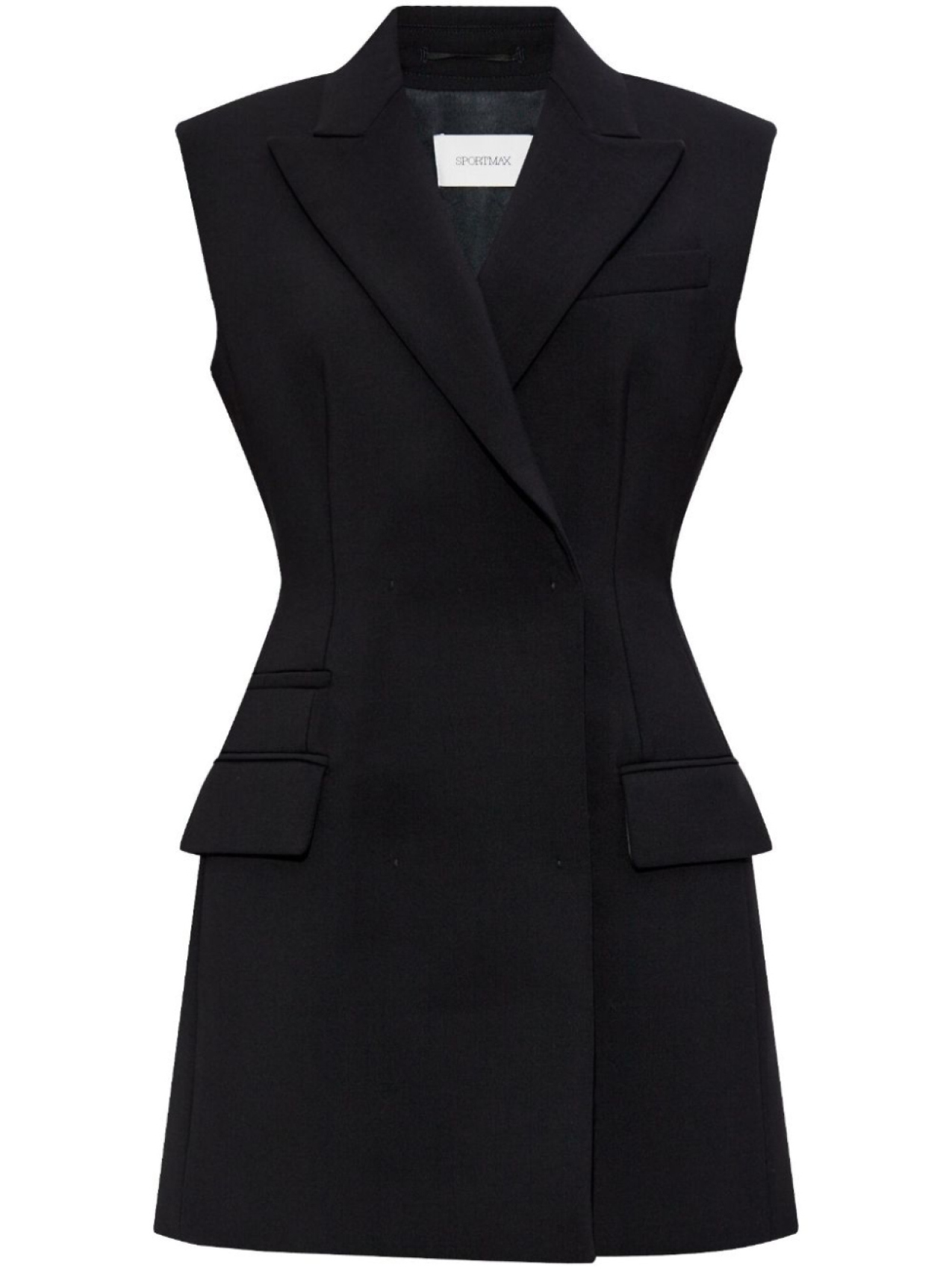 

Sportmax жилет Adepto, черный