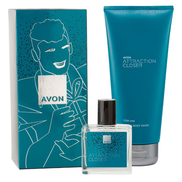 

Avon, Attraction Closer, набор косметики, 2 шт.