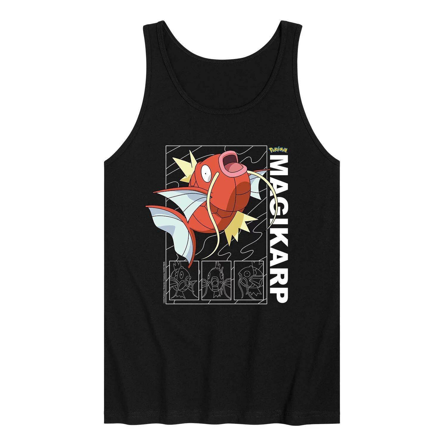 

Мужская майка Pokemon Magikarp Licensed Character