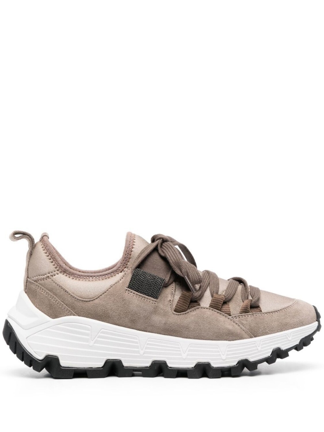 

Кроссовки Brunello Cucinelli Lace-up, коричневый/светло-коричневый