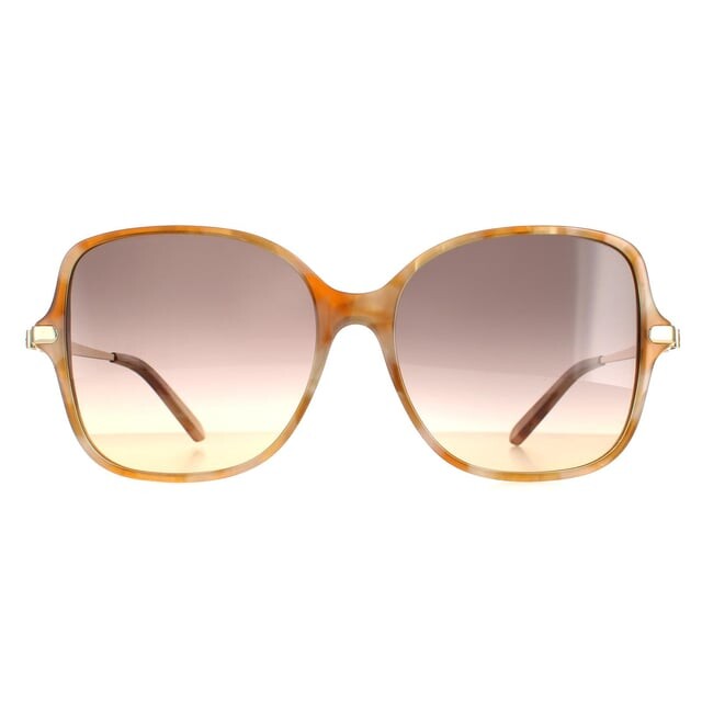 

Квадратный женский блондин Гавана серый градиент SF990SR Salvatore Ferragamo, коричневый