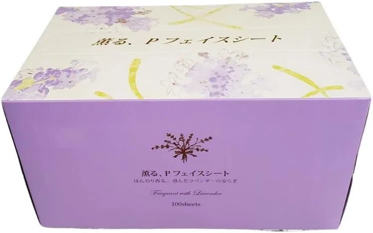 Патчи для лица P Face Sheet с ароматом лаванды Takikawa, 100 шт — фото 3
