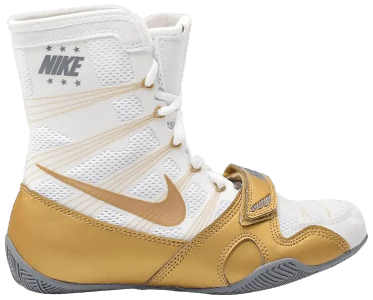 

Кроссовки Nike HyperKO 'White Metallic Gold', белый