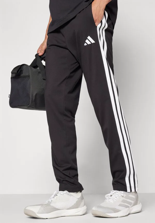 Основные спортивные штаны с тремя полосками Adidas Sportswear, Black/White — фото 4