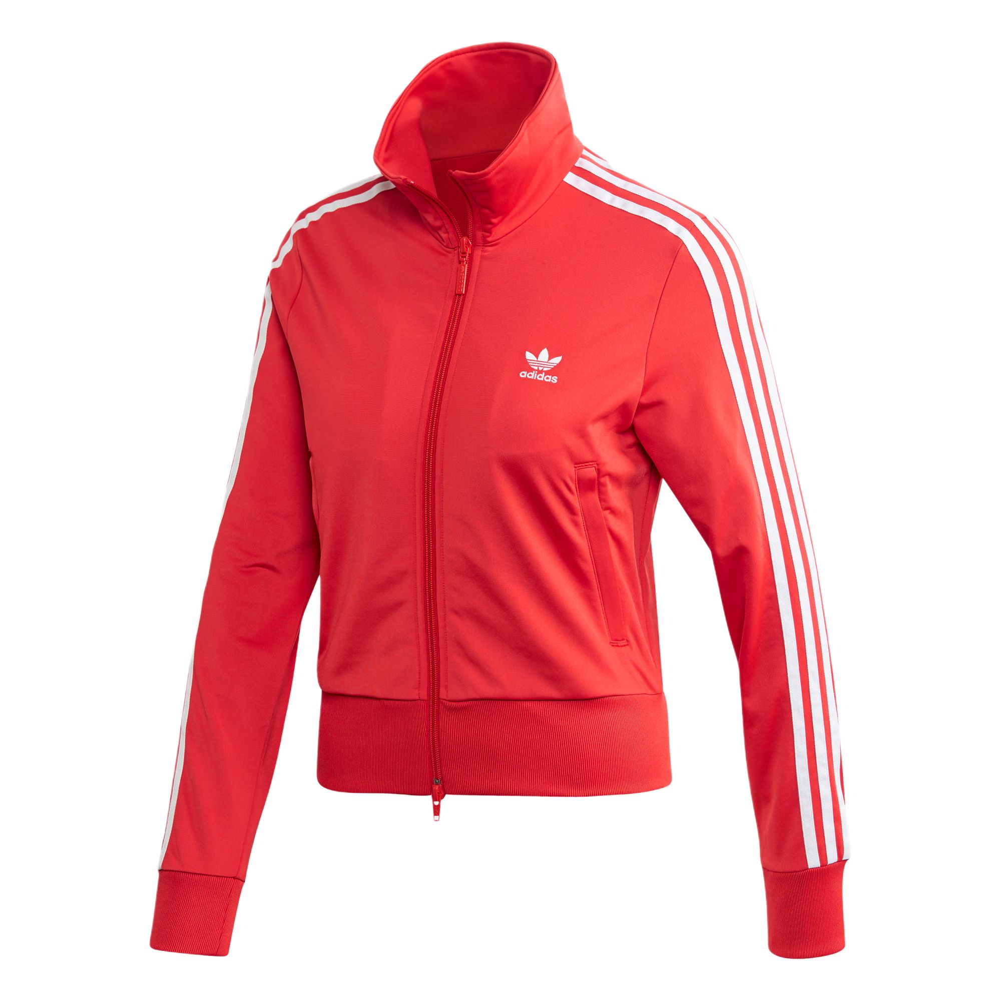 Куртка женская красная Adidas Originals — фото 2