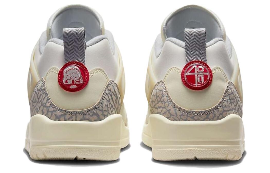 Jordan Spizike винтажные баскетбольные кроссовки мужские, Бежевый — фото 4