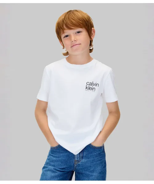 

Футболка Regular fit Calvin Klein Jeans, белый