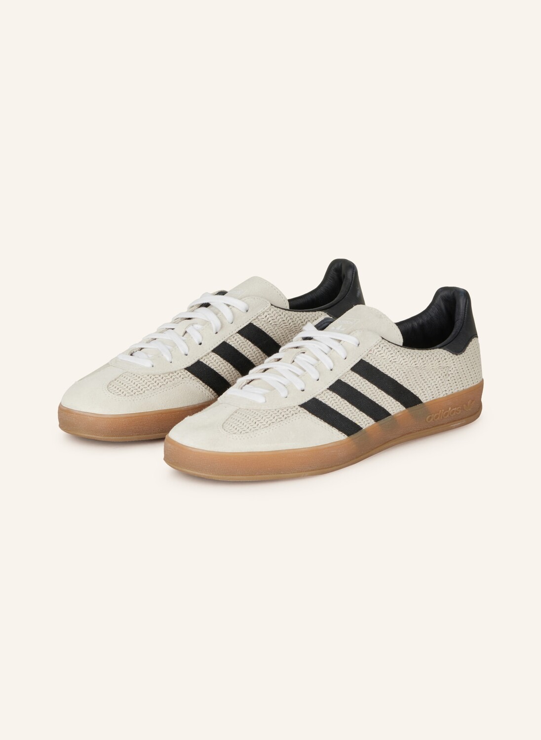

Кроссовки газель комнатные Adidas Originals, бежевый