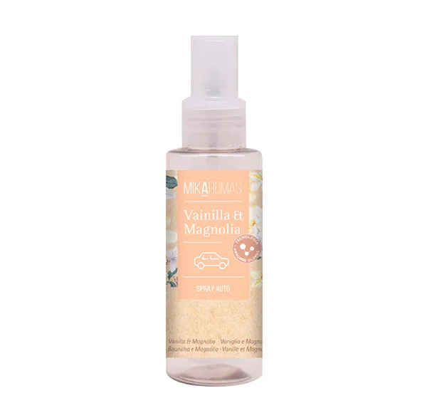 

Спрей-освежитель воздуха для автомобиля Vainilla Magnolia Mikaromas, 100 ml