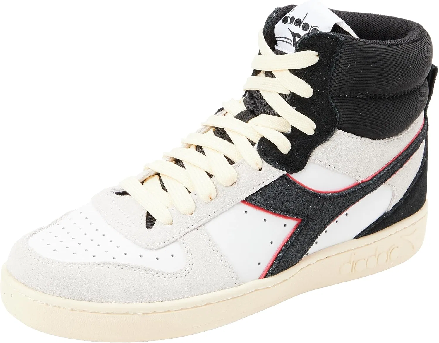 Кроссовки Diadora Unisex Magic Basket Mid Gymnastikschuh, White Ferrari Red Italy