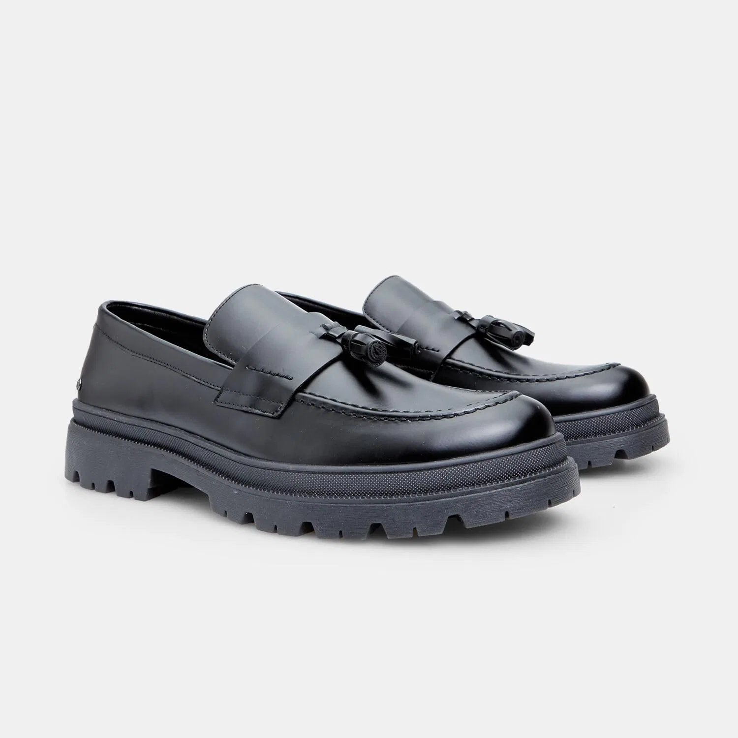 Мужские туфли Bata с подошью, Black — фото 4