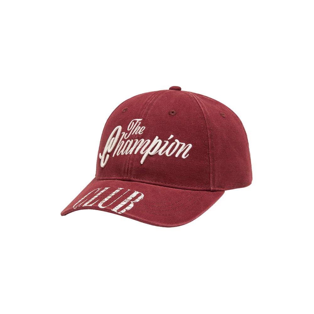 

Хлопковая бейсболка Unisex Champion, preppy красный-26