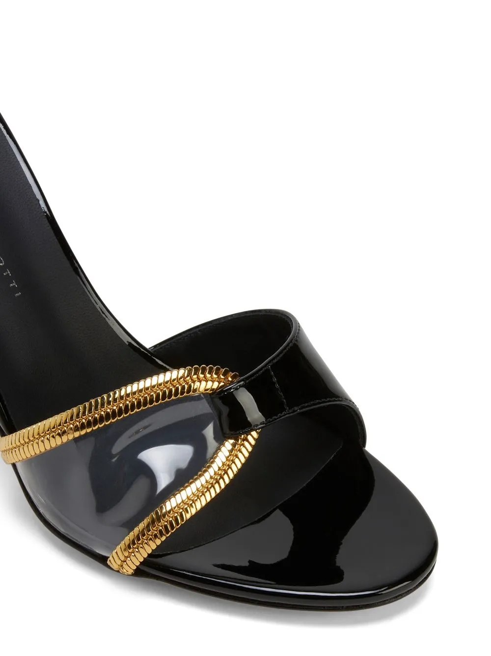 Босоножки GX Infinity Giuseppe Zanotti, черный — фото 4