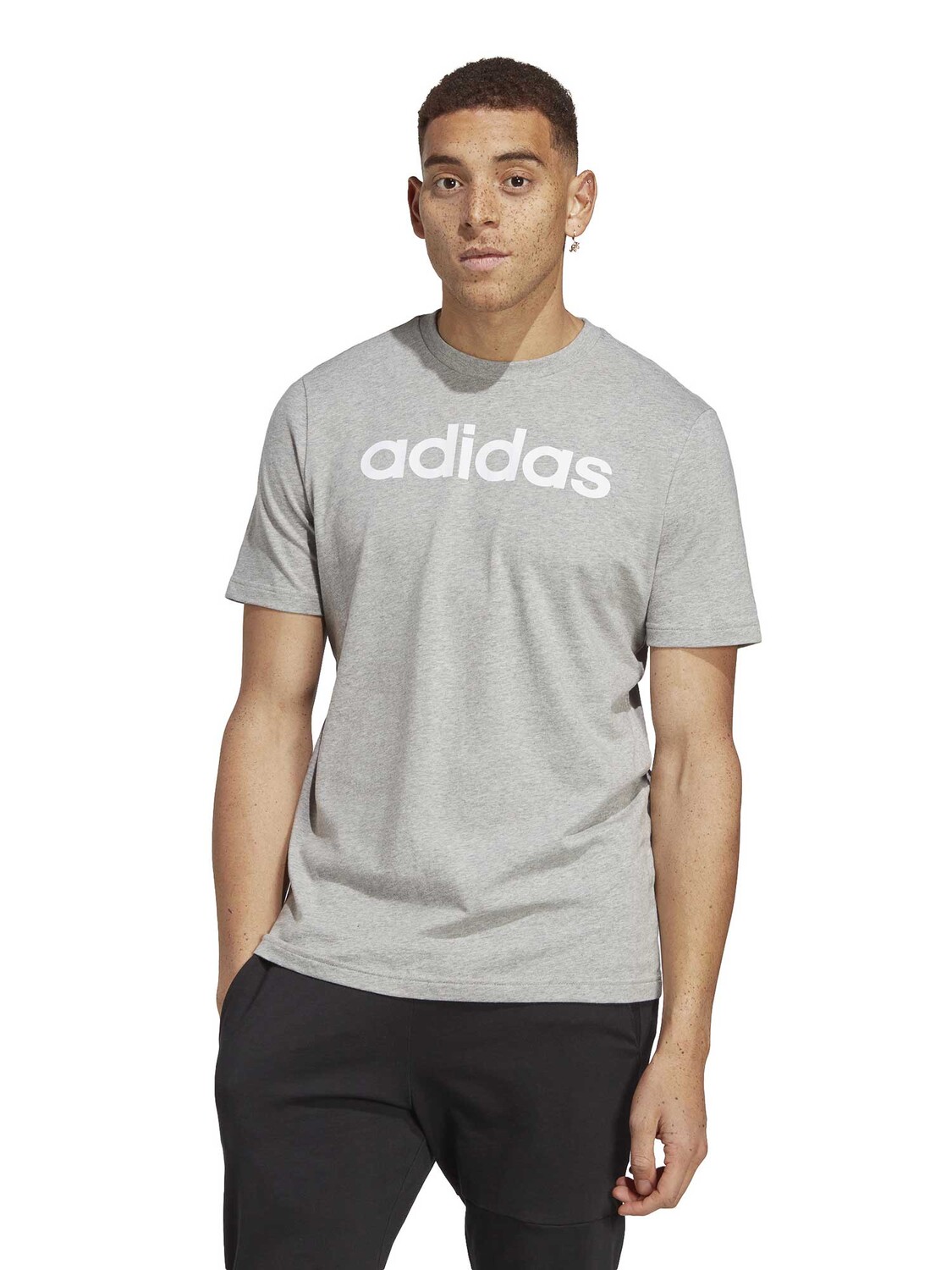 

Футболка Adidas Sportswear Essentials Single Jersey, серый