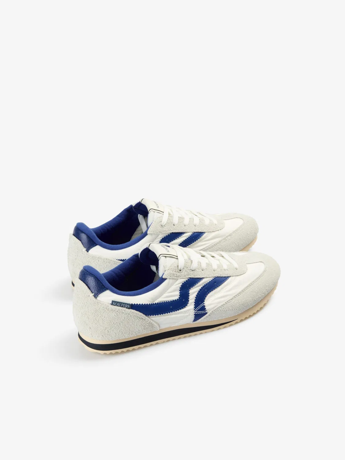 Кроссовки ' ' Scalpers, White/Off White — фото 3