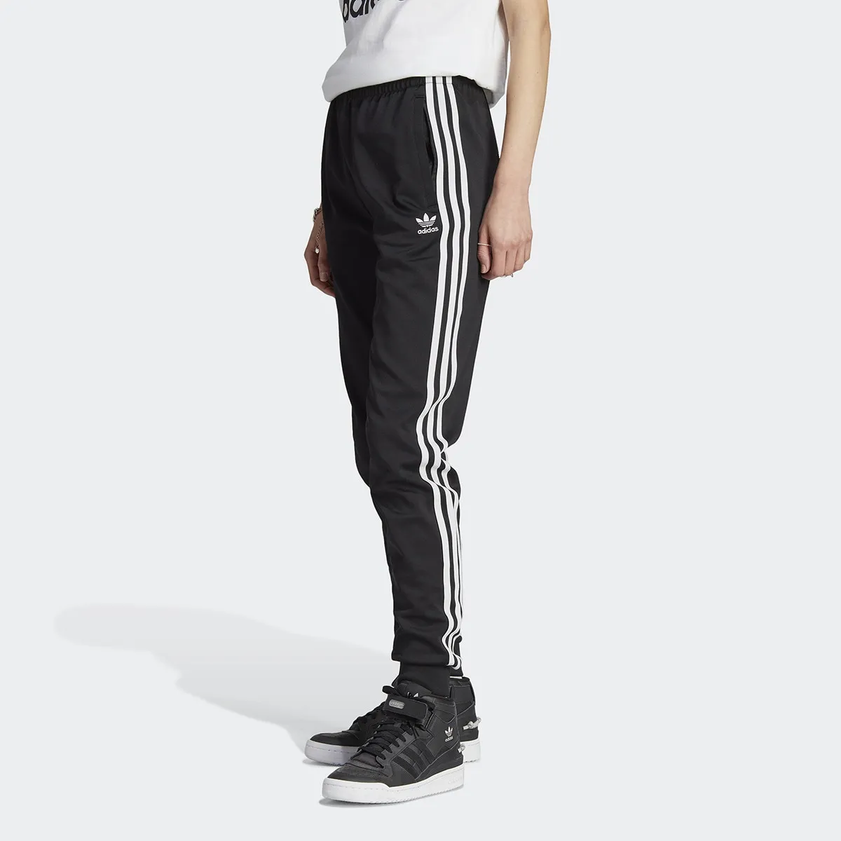 

Женские брюки Adicolor Classics Cuffed Originals Adidas, черный