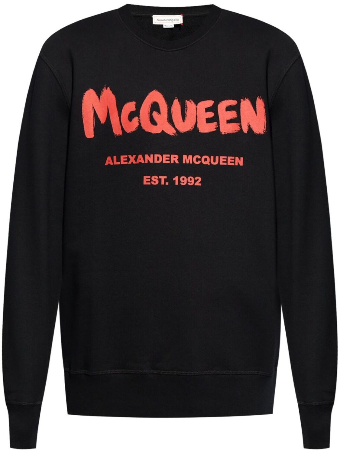 

Alexander McQueen толстовка с логотипом, черный