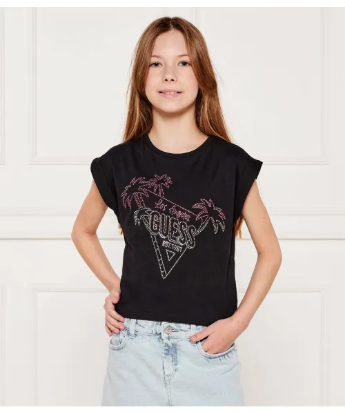 

Футболка Regular fit Guess, черный