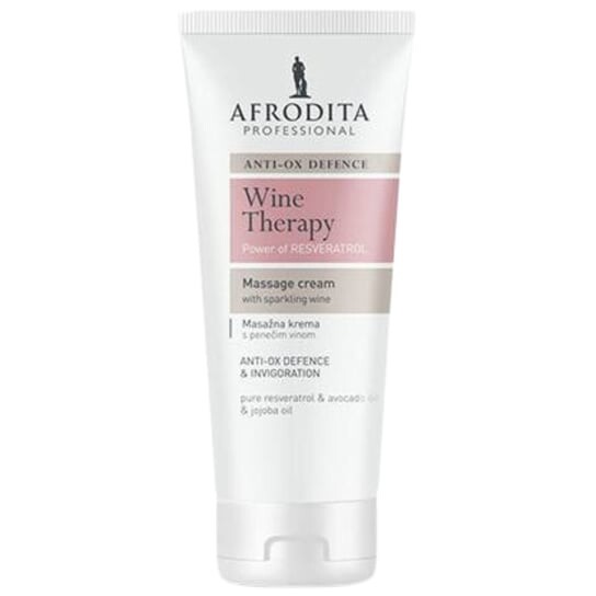 

Массажный крем с игристым вином, 150 мл Afrodita, Wine Therapy