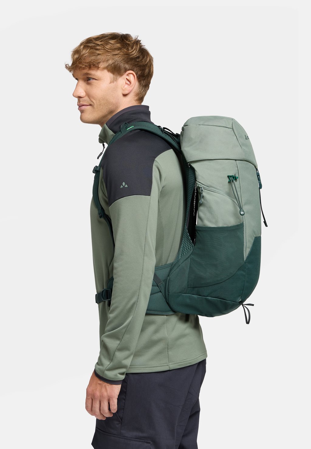 

Походный рюкзак Vaude, зеленый