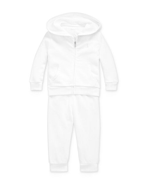 

Толстовка для девочек и усилитель; Комплект для бега - для малышей Ralph Lauren, цвет White