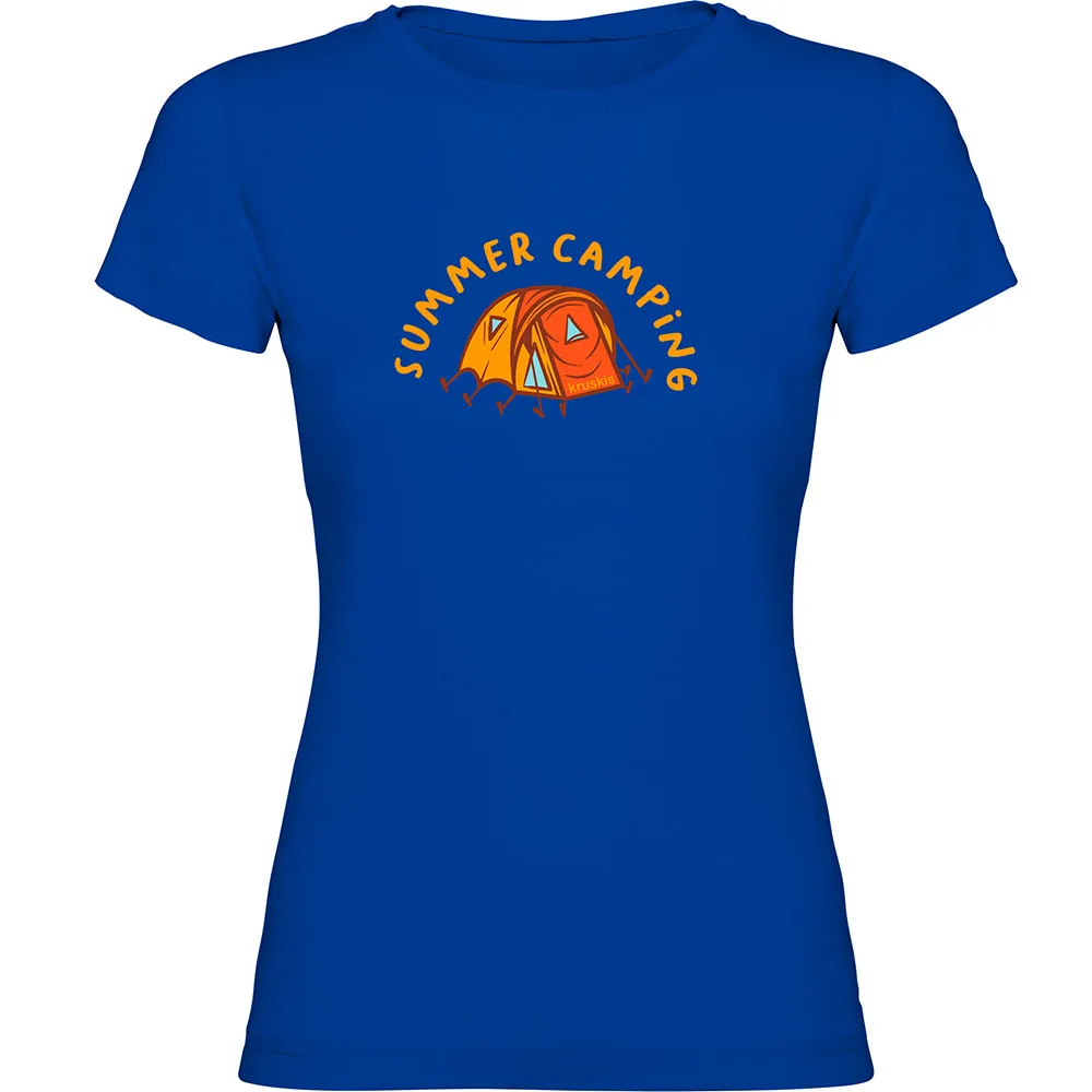 

Футболка с коротким рукавом Kruskis Summer Camping, синий