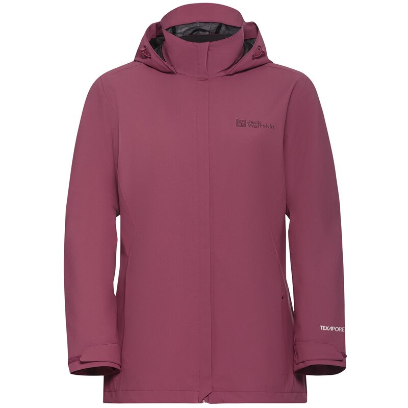 

Функциональная куртка Trailtime 2l jkt w Jack Wolfskin, цвет raisin