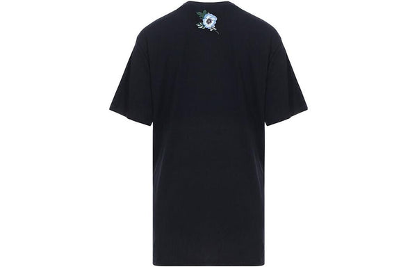 Футболка oversize t-shirt with logo 'black' Gucci, черный — фото 2