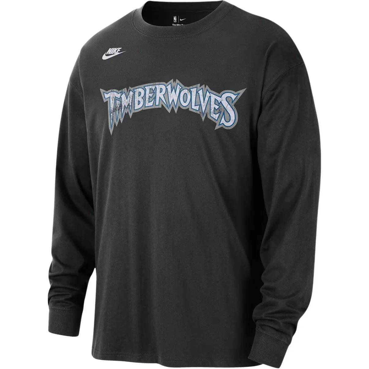Футболка с длинным рукавом Nike Minnesota Timberwolves Black