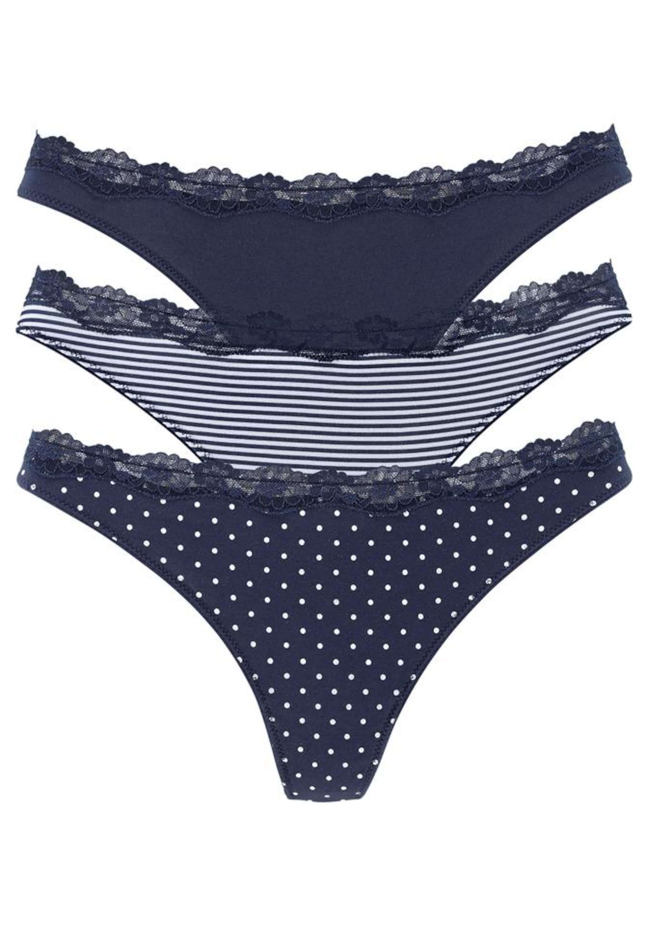 

LASCANA Трусики в синем цвете