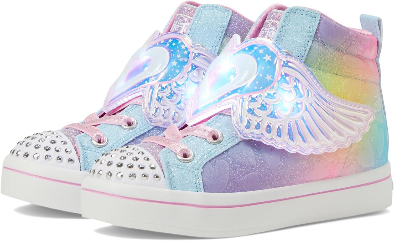 

Кроссовки SKECHERS KIDS Twi-Lites 2.0, цвет Light Blue/Multi